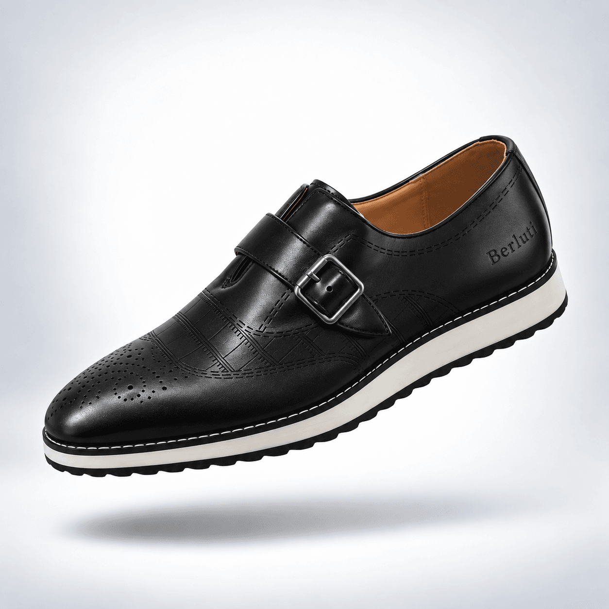 Chaussure noire avec boucle